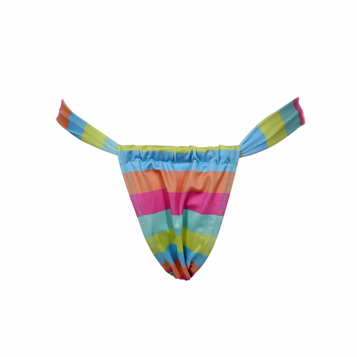 PHEME BIKINI BOTTOM - CANDY STRIPE