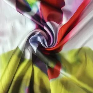 Printed Armani Satin Fabric 150 cm