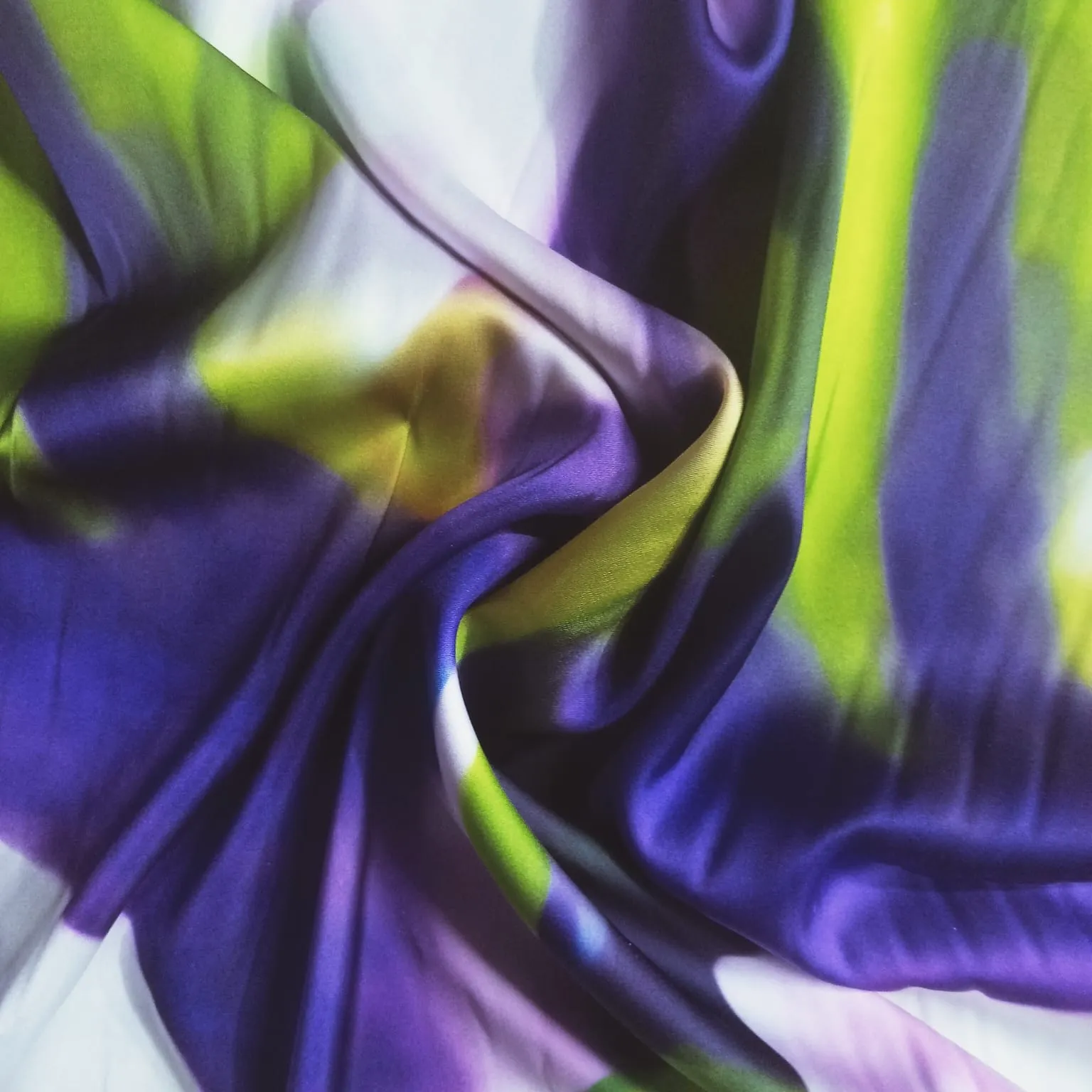 Printed Armani Satin Fabric 150 cm
