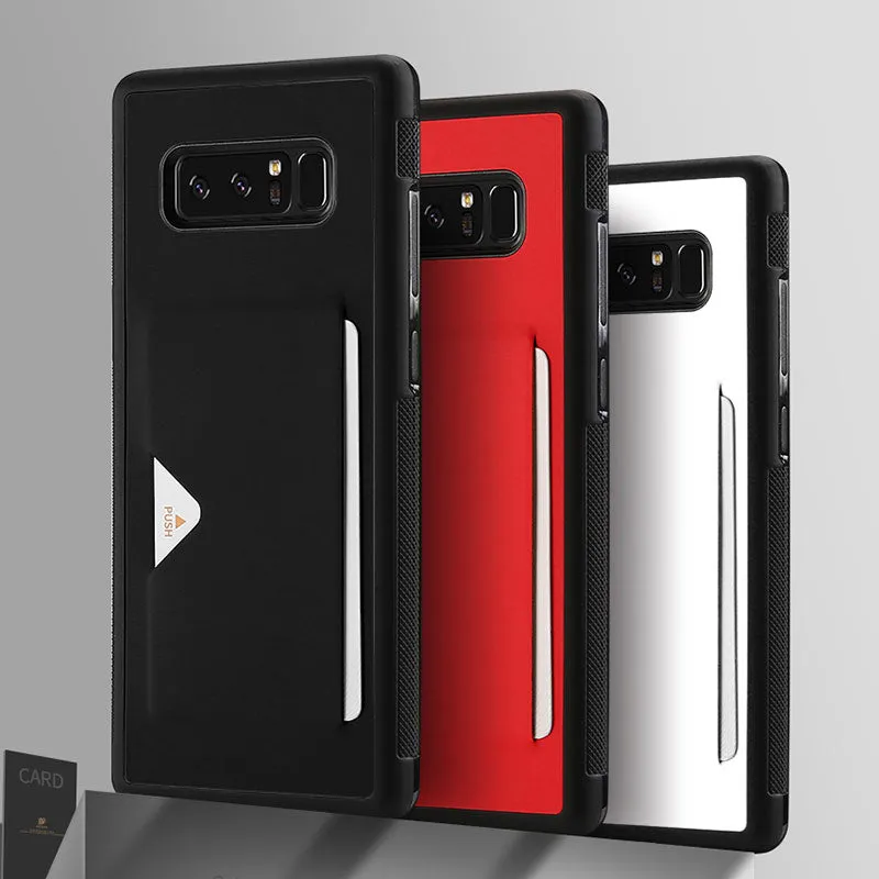 PU Leather Card Case for Samsung Galaxy Note 8