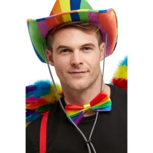 Rainbow Bow Tie