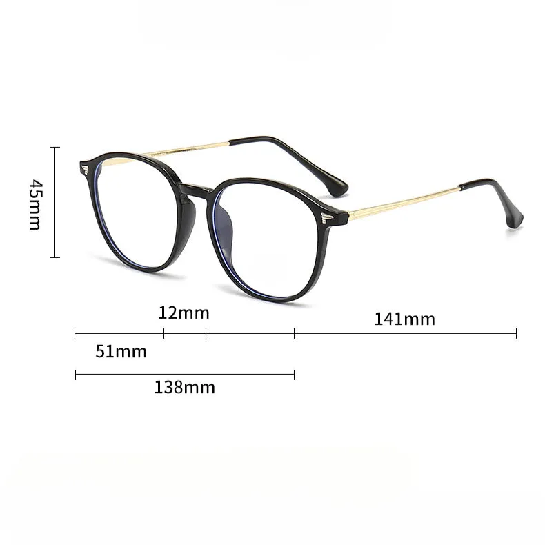 Round Metal Glasses