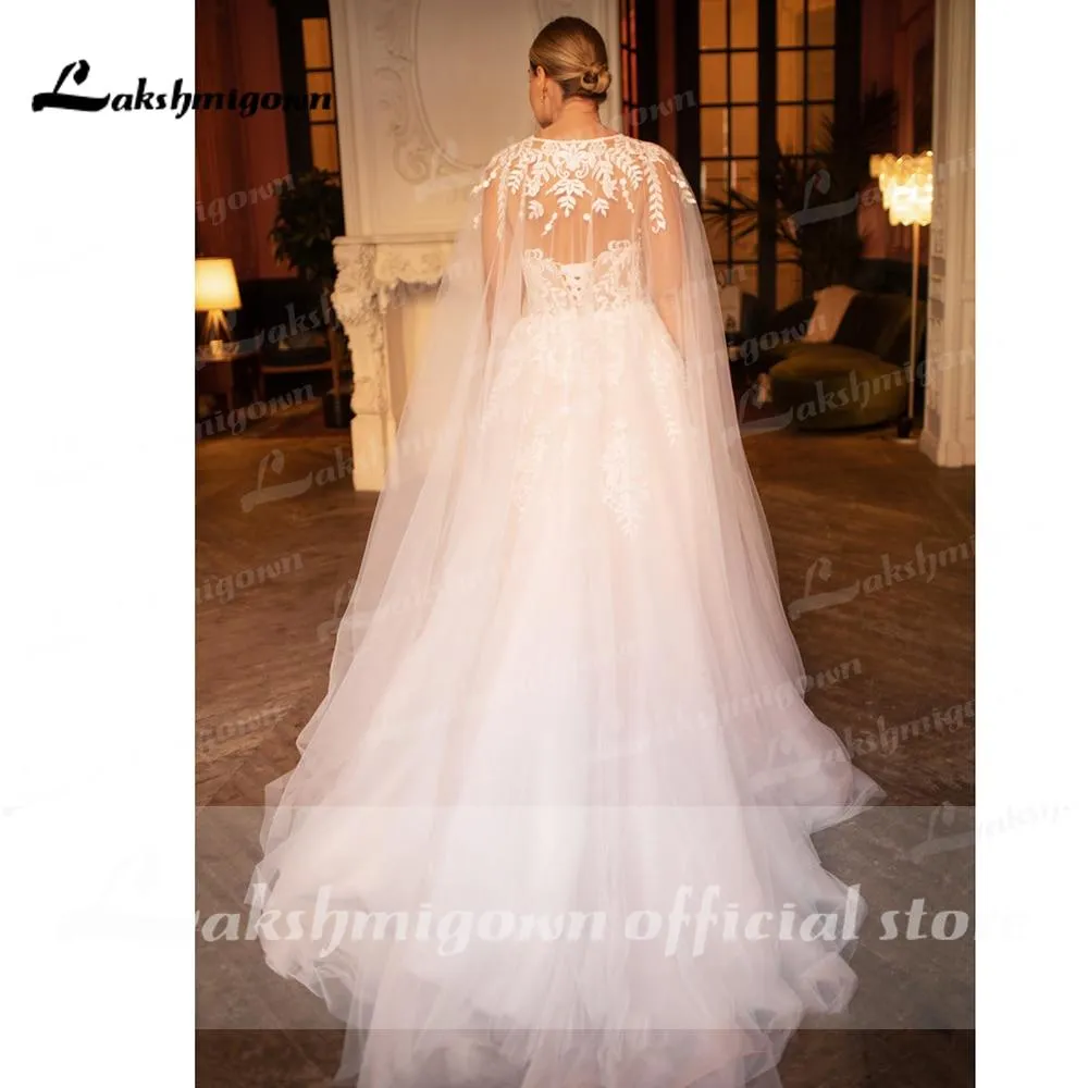 Roycebridal Vintage Lace Wedding Dress with jacket