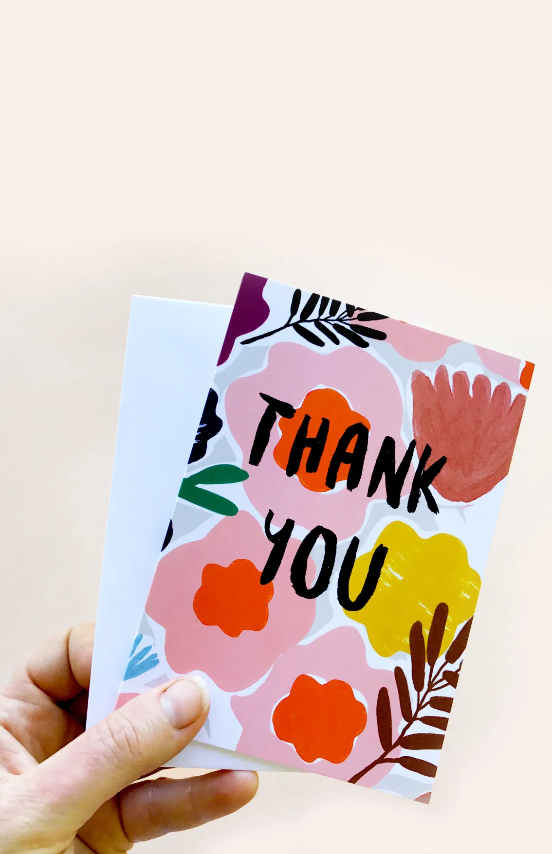 SET OF 3 Greeting folded cards (5" X 7")