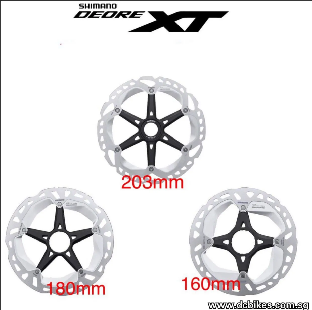 Shimano XT RT-MT800 Center Lock Disc Brake Rotor