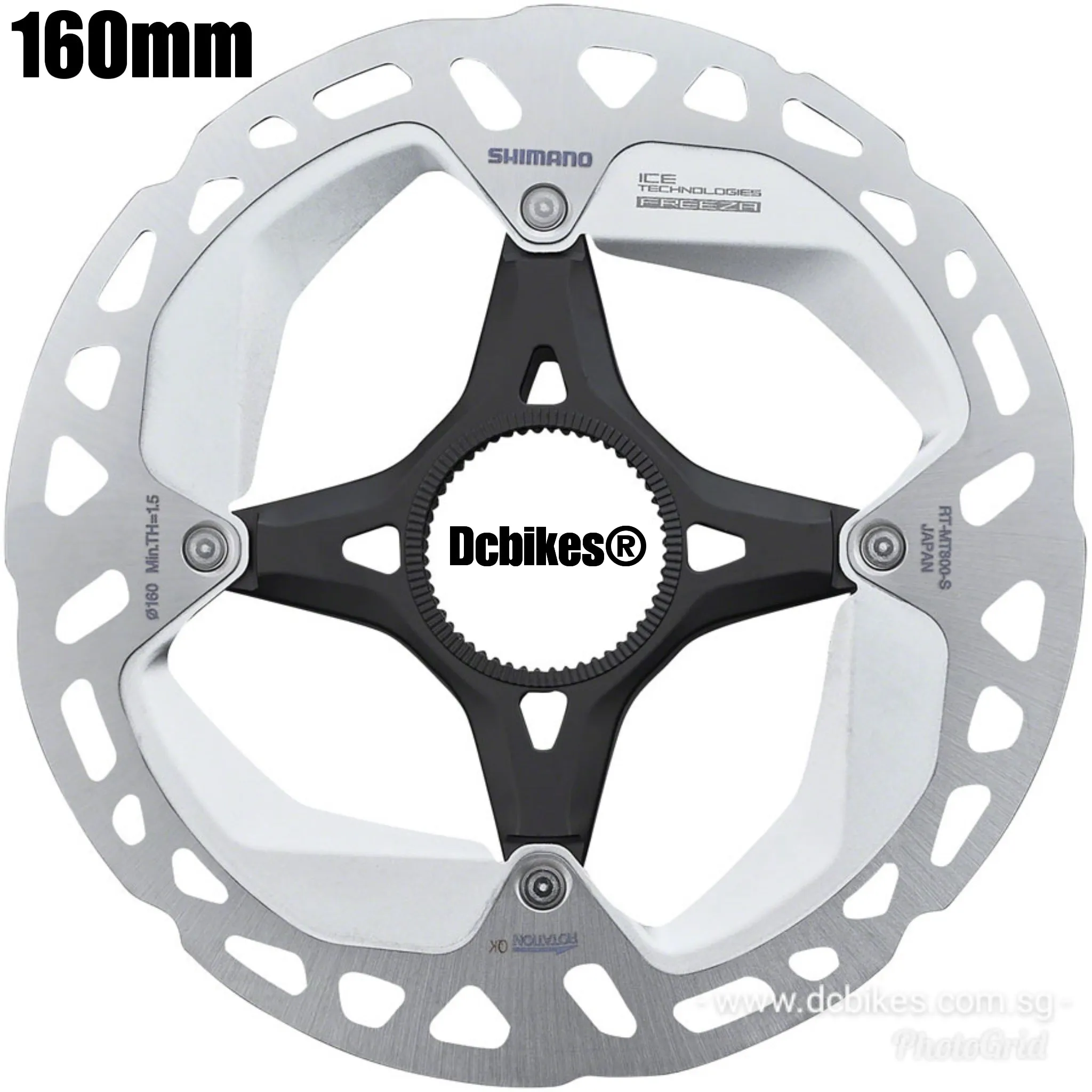 Shimano XT RT-MT800 Center Lock Disc Brake Rotor