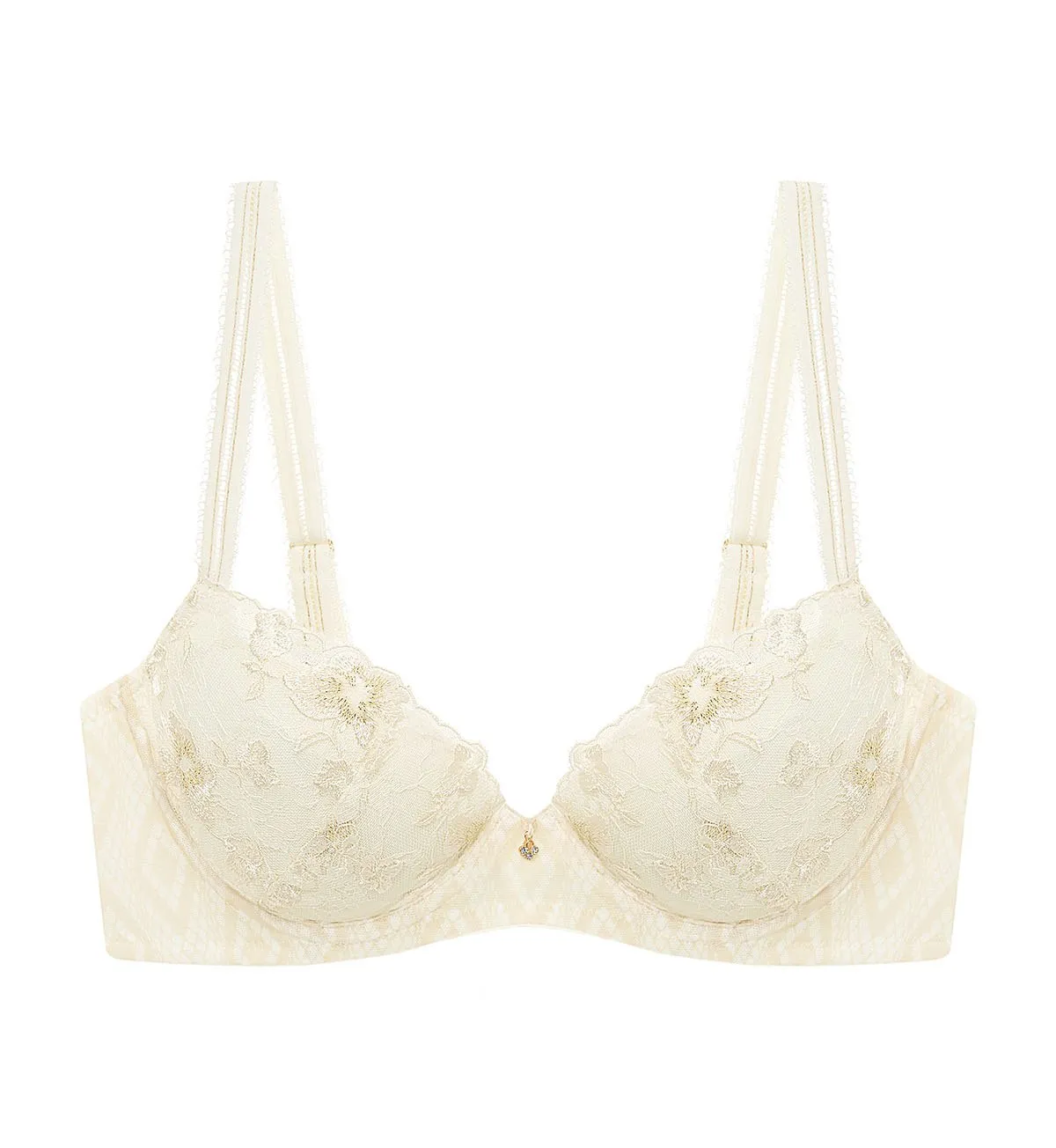Shuting Qiu Collaboration Wired Push Up Bra