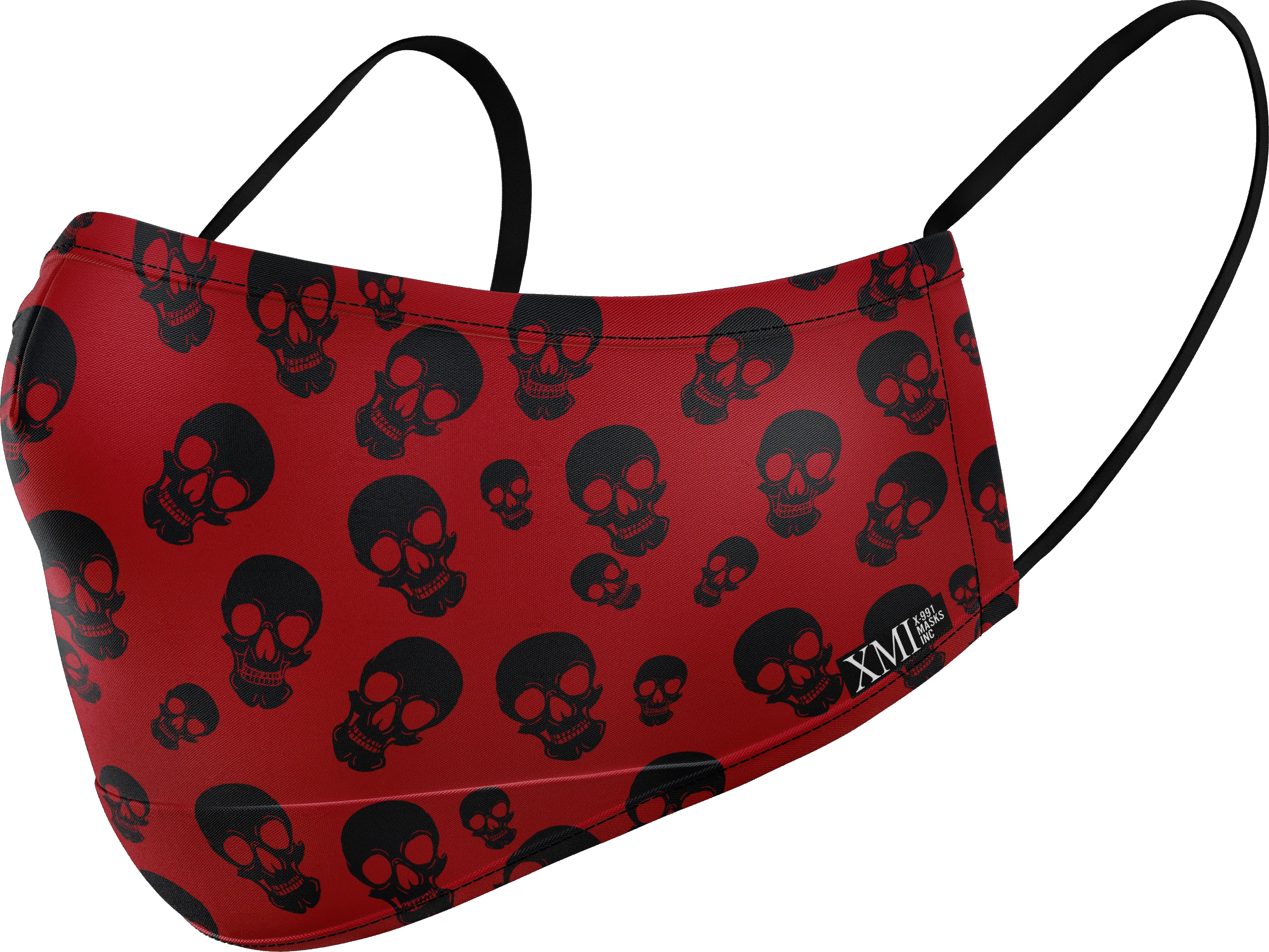 Skull allover printed mask