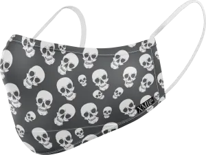 Skull allover printed mask