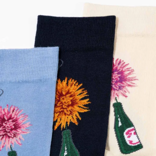 Socken Frauen «DAHLIA» Marine von Royalties