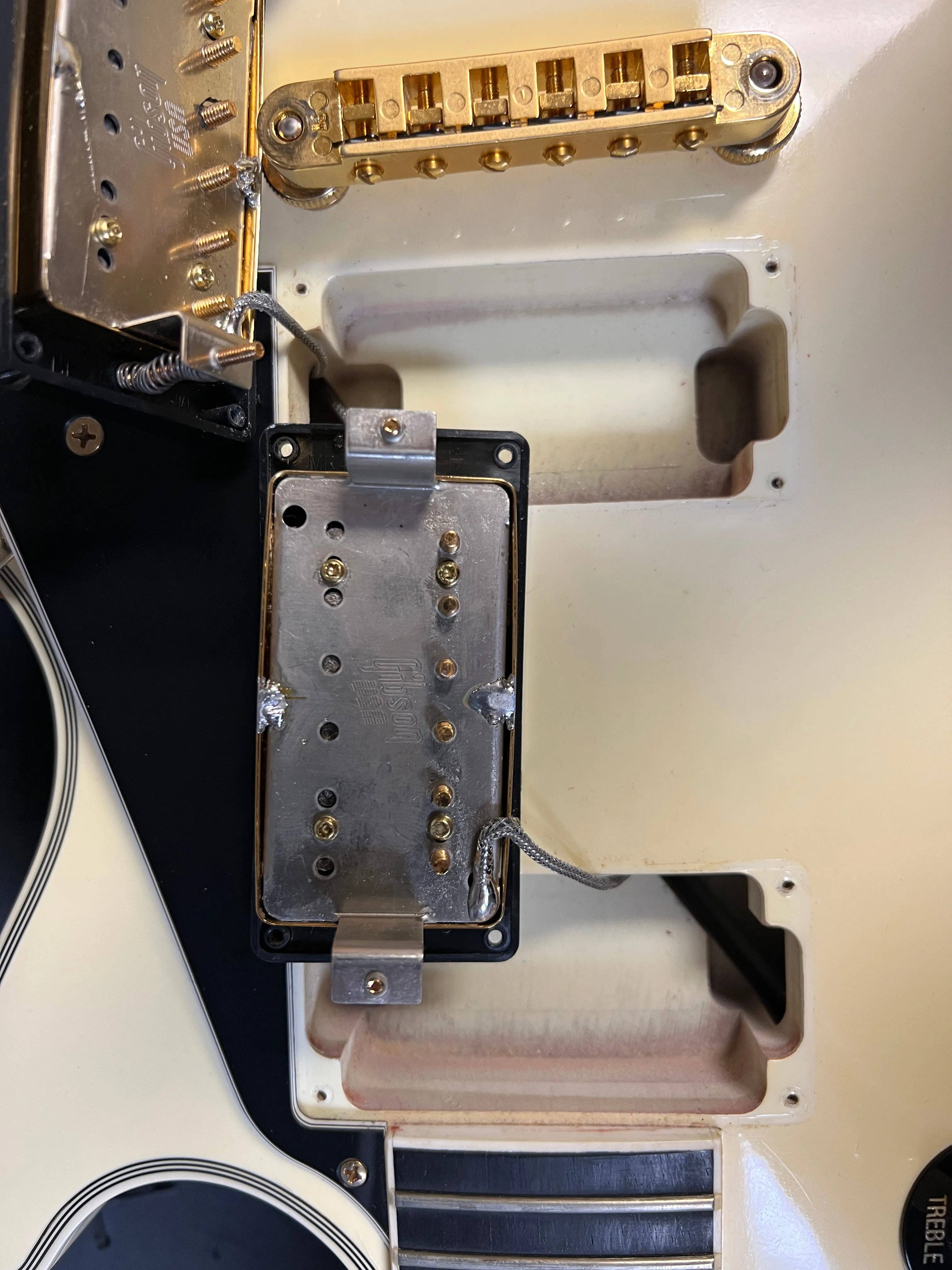 SOLD - Gibson Les Paul Custom 2008 Custom Shop Alpine White