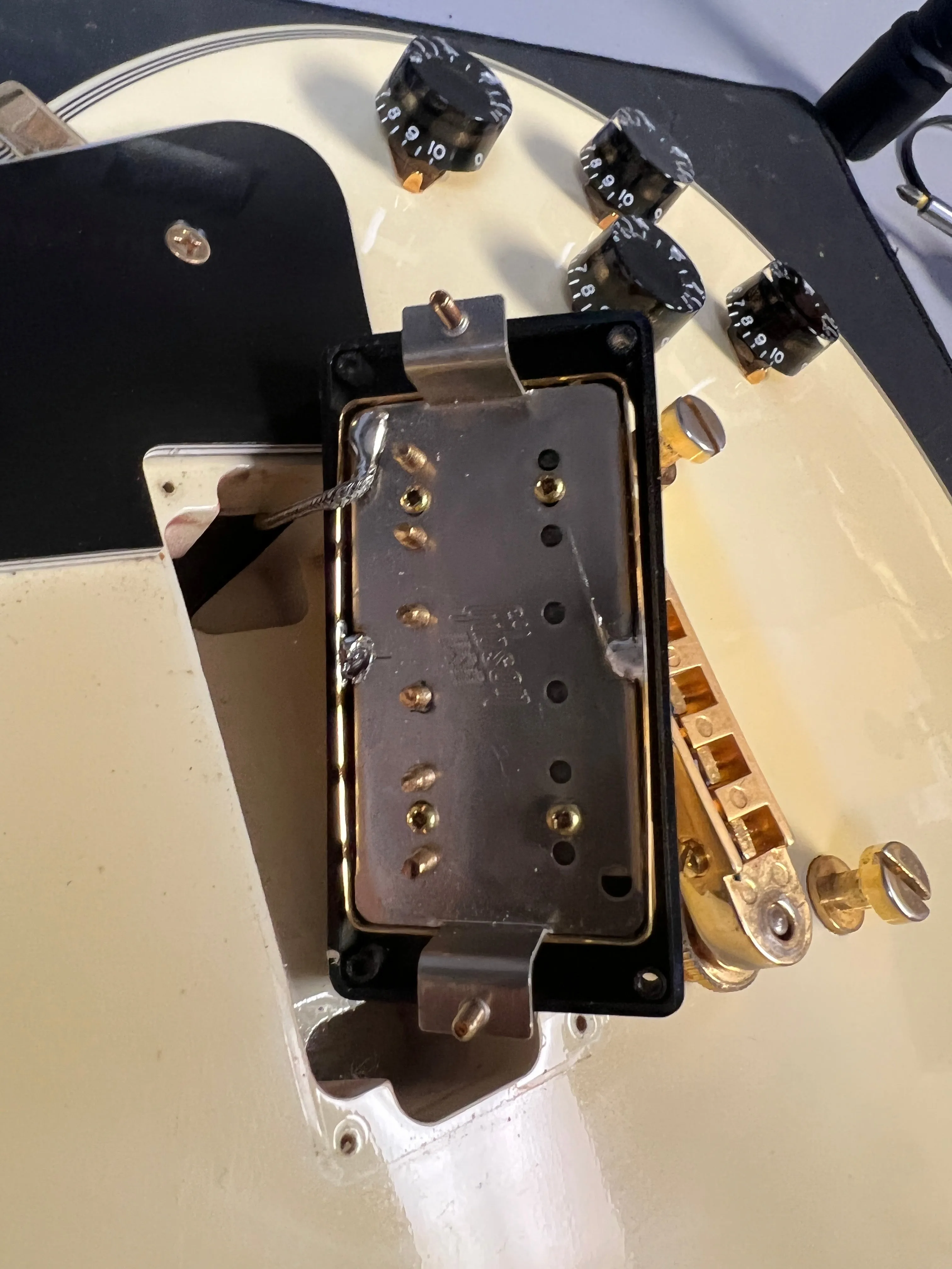 SOLD - Gibson Les Paul Custom 2008 Custom Shop Alpine White