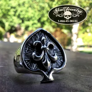 'Some Gave All' Fleur-de-lis Ring (262)