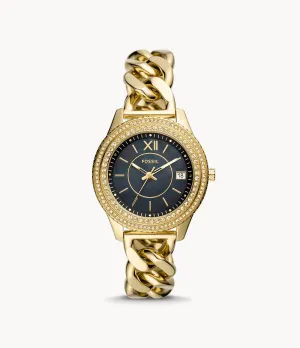 Stella Multifunction Gold-Tone Stainless Steel Watch