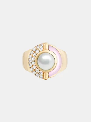 Sugar and Spice Ring - Pearl and Opal