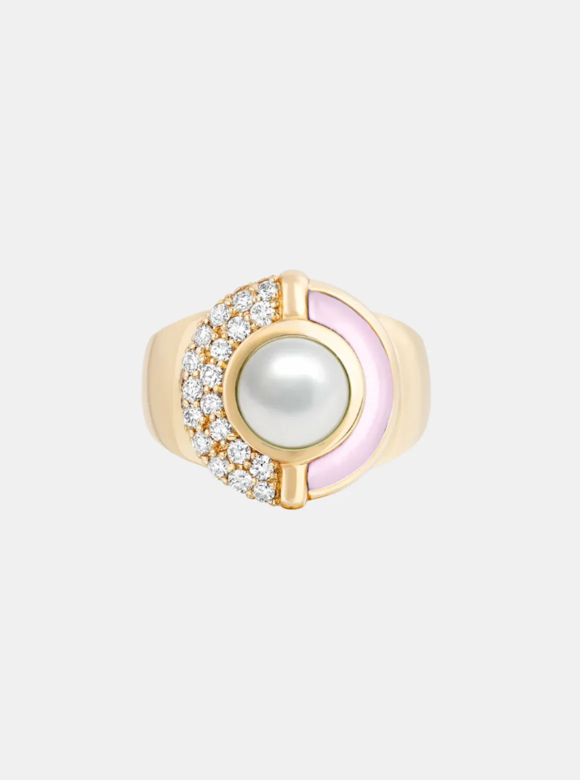 Sugar and Spice Ring - Pearl and Opal