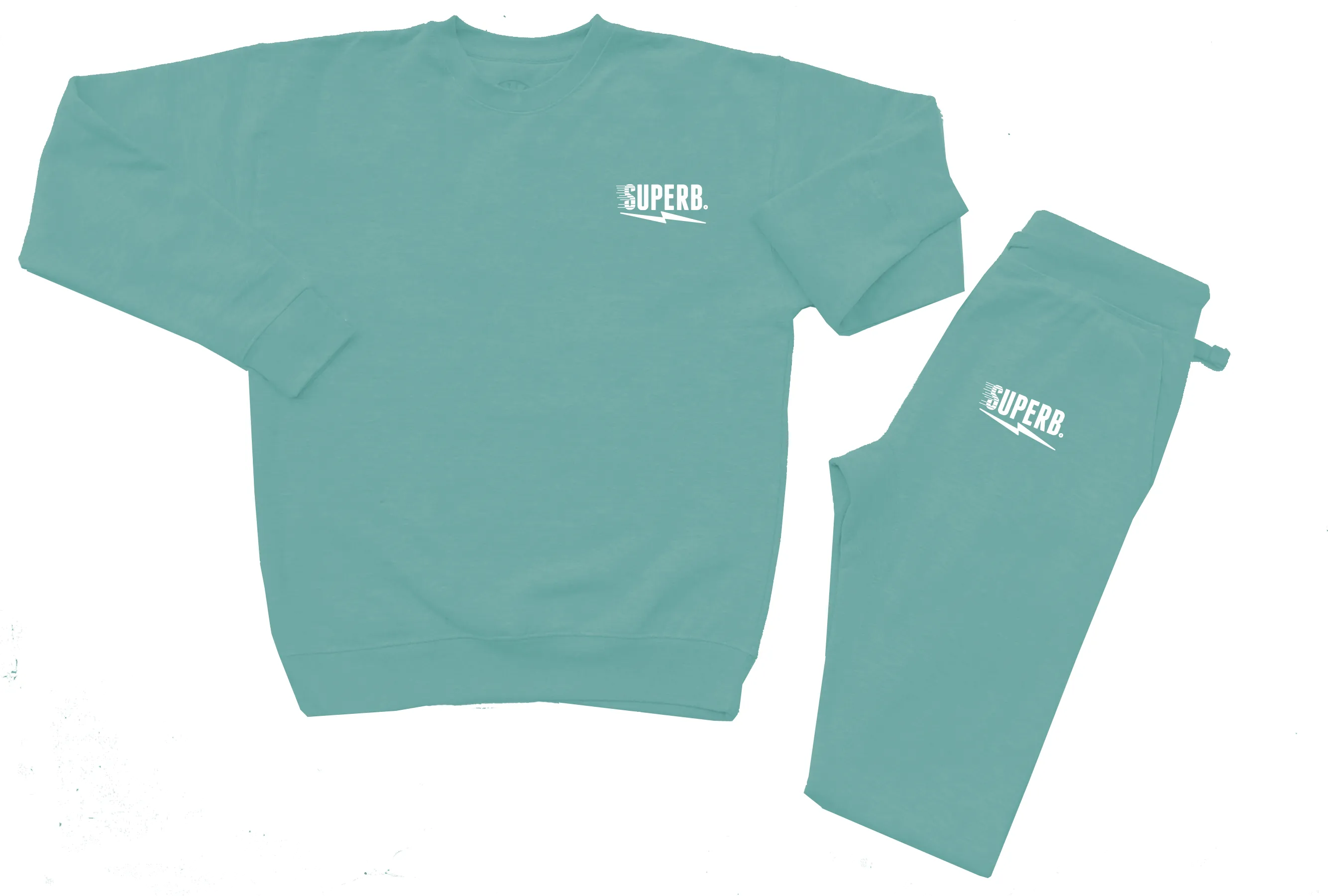 Superb Chest Logo Crewneck - Avocado