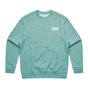 Superb Chest Logo Crewneck - Avocado