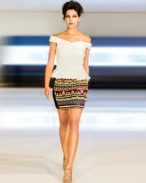 The Sarangi Peplum Look
