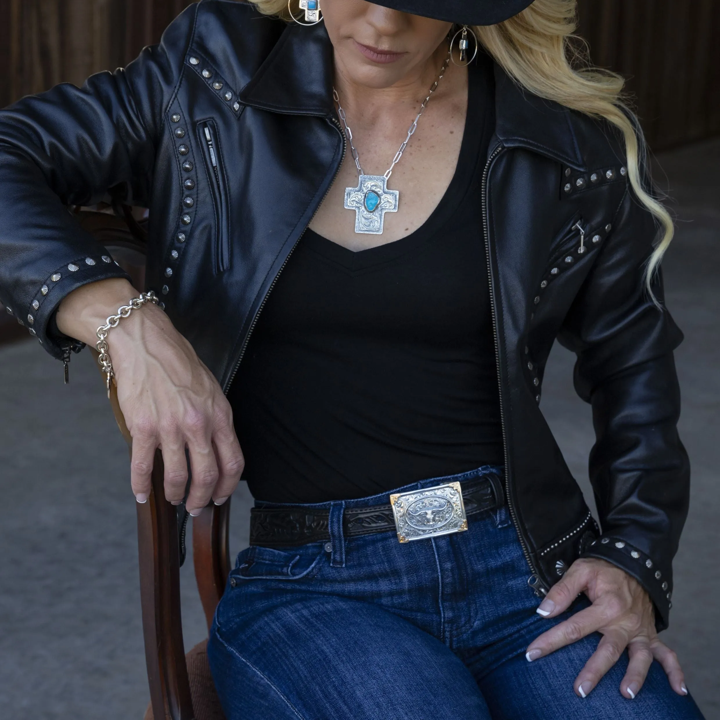 The Stockyards Trophy Buckle for Ladies