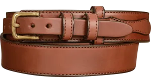The Walker: Medium Brown Stitched Ranger 1.50"