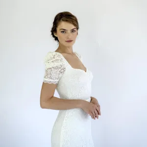 Train Vintage Wedding Dress #1495