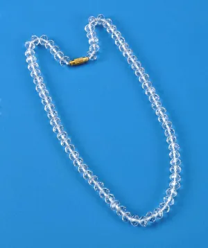 Transparent Cutstone Necklace