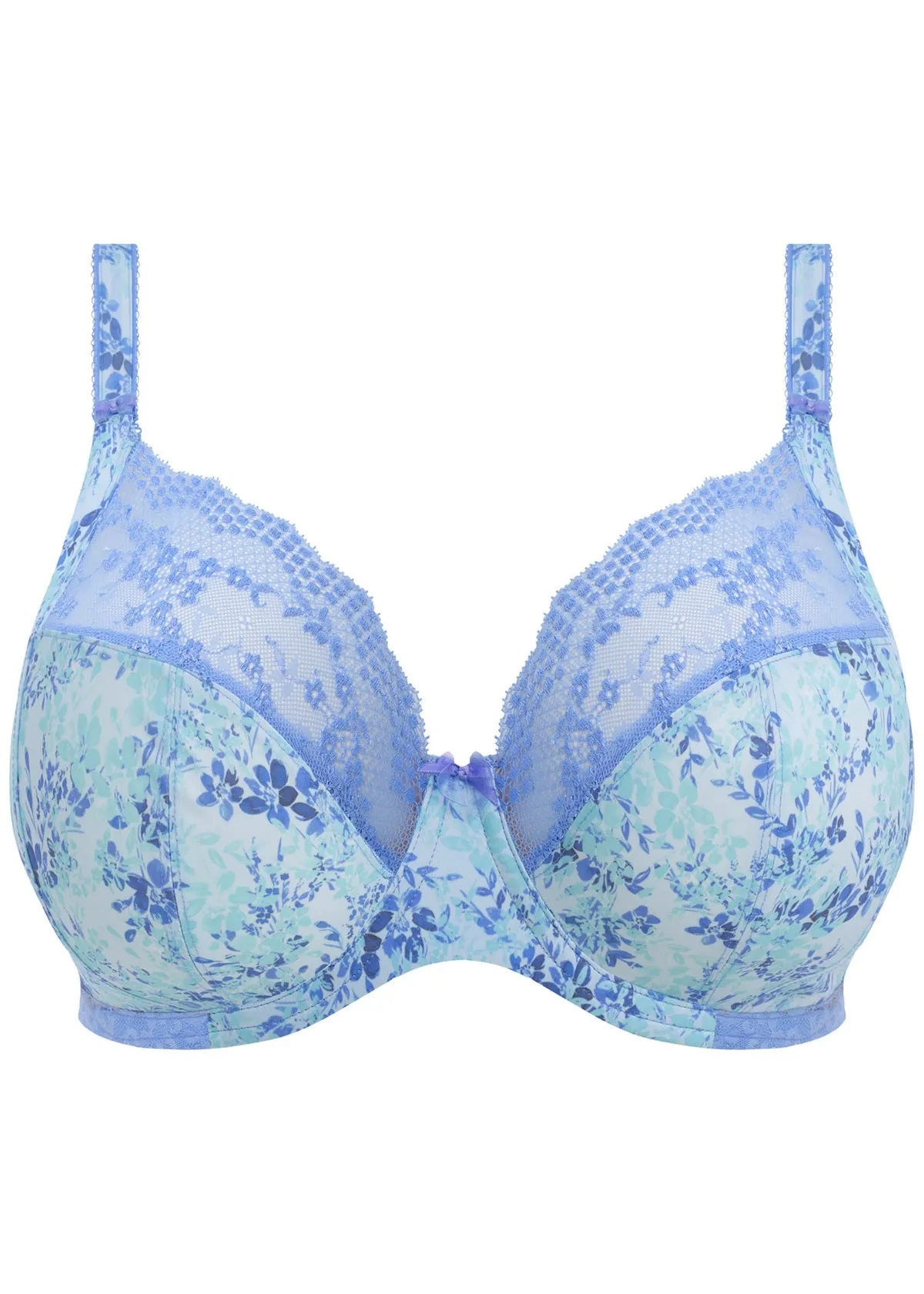 Underwired Plunge Bra In Cornflower - Elomi