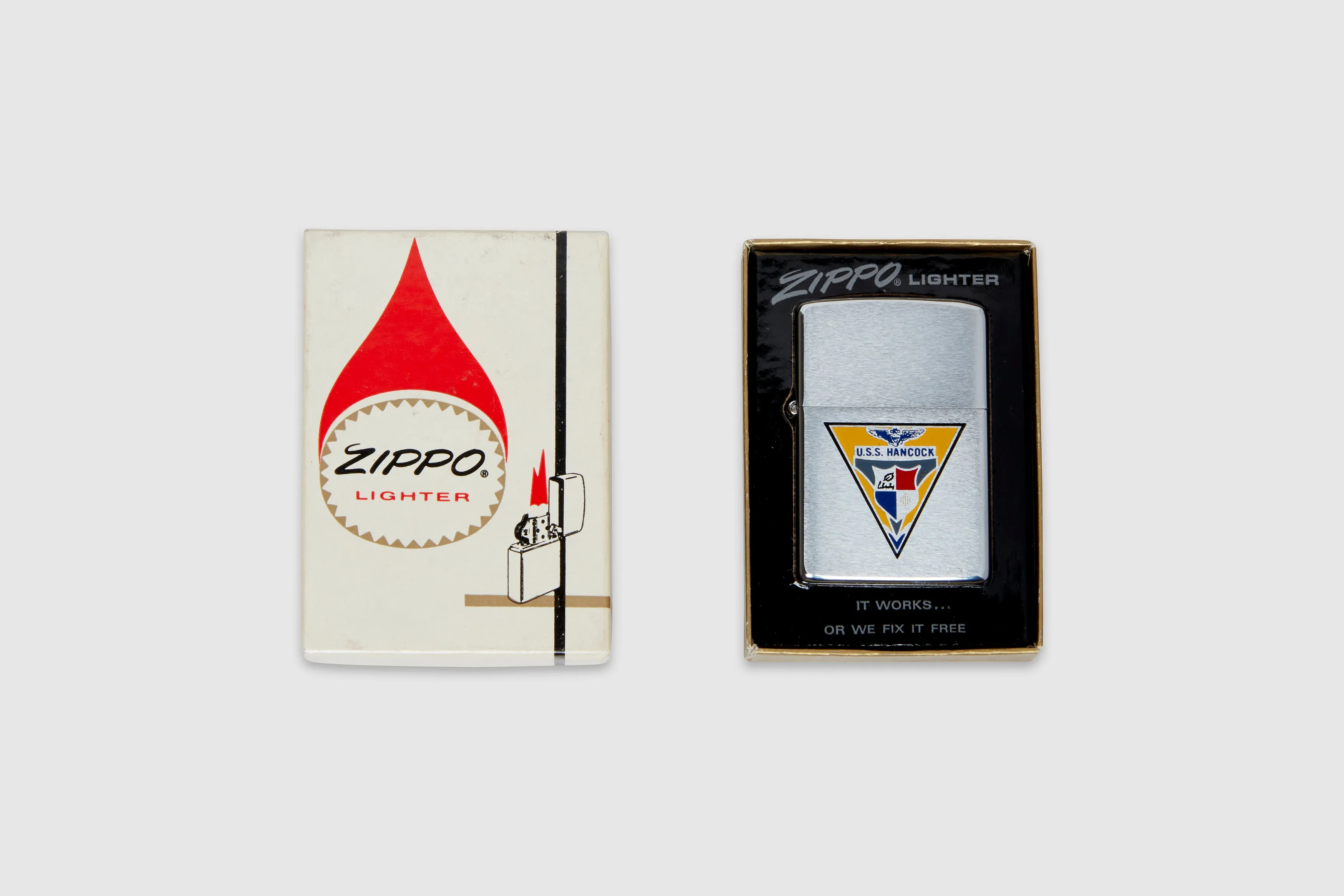 U.S.S Hancock Zippo Lighter