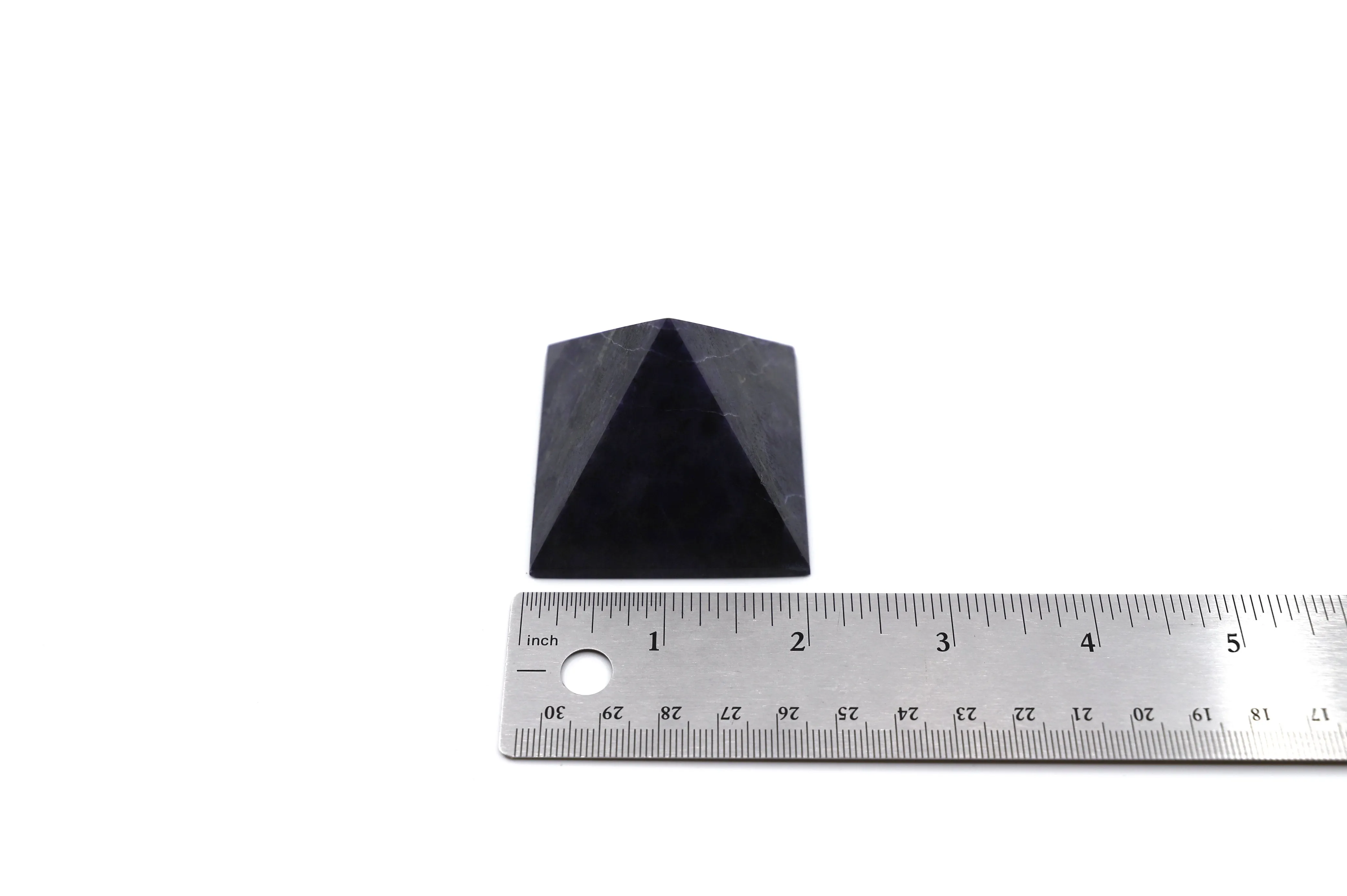 Violet Flame Purple Opal pyramid