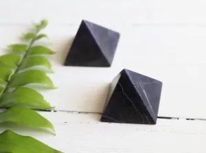 Violet Flame Purple Opal pyramid