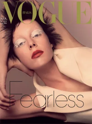 VOGUE Magazine Italia April 2013 EDIE CAMPBELL Nadja Bender KAROLINA KURKOVA Sealed  Casa Vogue