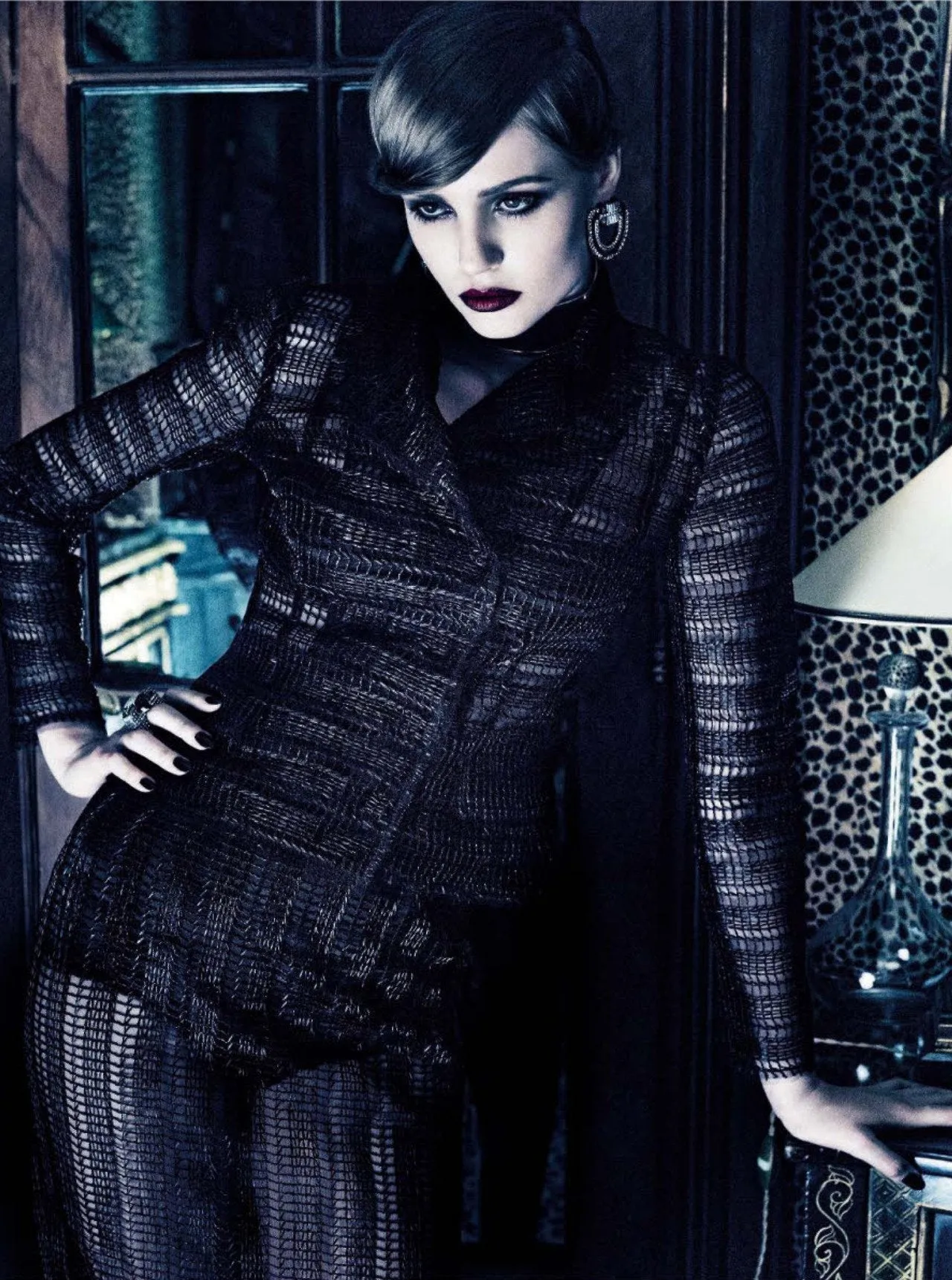 VOGUE Magazine Italia April 2013 EDIE CAMPBELL Nadja Bender KAROLINA KURKOVA Sealed  Casa Vogue