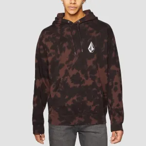 Volcom Iconic Stone Plus Pullover Hoodie Mahogany