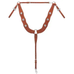 Weaver Leather Old West Pulling Breast Collar, Canyon Rose