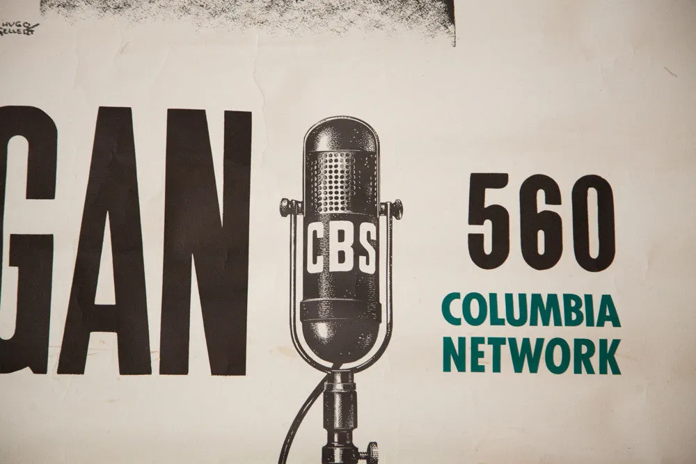WGAN Radio Big Town Poster
