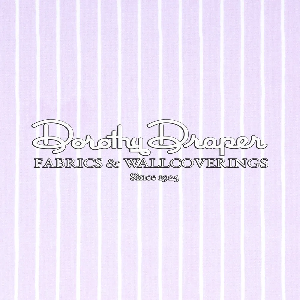 Windsor Stripe Duchess Lavender Fabric