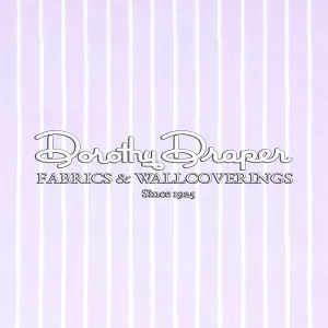 Windsor Stripe Duchess Lavender Fabric