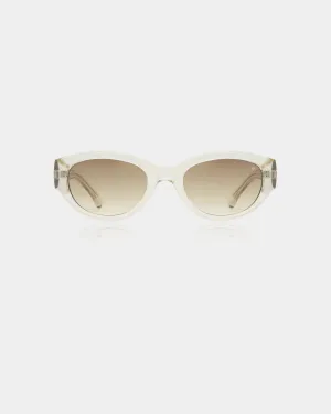 Winnie Sunglasses - Ecru Transparent