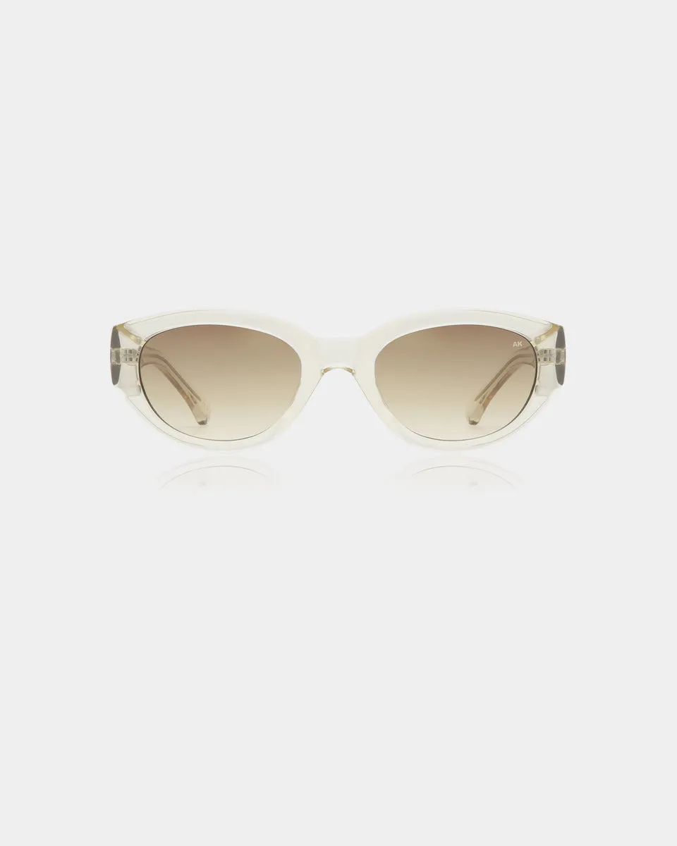 Winnie Sunglasses - Ecru Transparent
